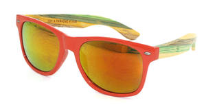 Kacamata Hitam Beiyuan SQ086 2025 Berkualitas Tinggi Berbahan Kayu Bambu Polarisasi PC dengan Kotak Lensa TAC Gaya Vintage Retro Fashion Unisex - Product Image 3