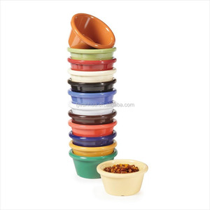 Petite soucoupe en mélamine pour tenir le vinaigre, gâteau en plastique beurre ramequin - Product Image 1