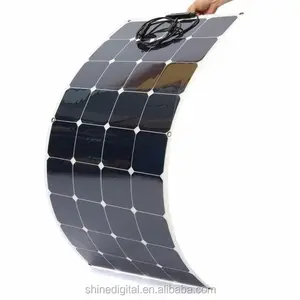 กึ่งยืดหยุ่นแผงพลังงานแสงอาทิตย์100W 120W 150W Solarpanel Flex ผู้ผลิต