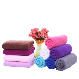 Produits de nettoyage en tissu microfibre tricoté, personnalisés, pour usage domestique, meilleure vente