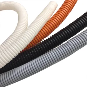 ISO Flexible Corrugated Pipe Sleeve 6 inch Flexible Plastic Tube