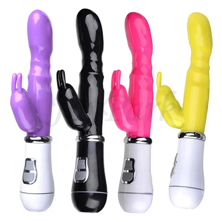 Mainan Seks Peluru G-Spot 10 Kecepatan, Dildo Getar Genggam Elektrik Penis Kelinci Pemijat Vibrator