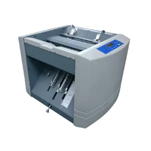 Máquina automática para hacer folletos con parte trasera cuadrada, de la marca Tigo