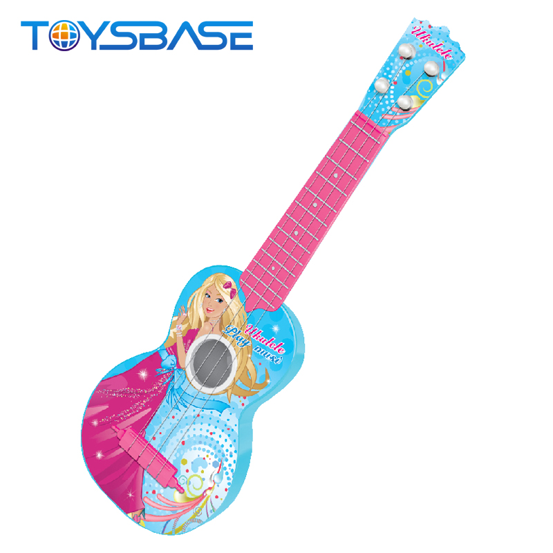 Хорошее качество, имитация музыкальных инструментов, пластиковая игрушечная гитара для детей