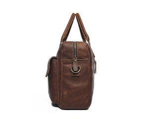 YD-0B331-maletín de cuero estilo vintage para hombre, Maletín de negocios de estilo clásico - Product Image 4