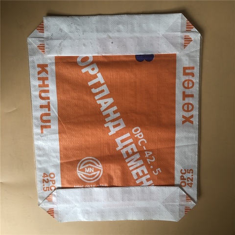 Starlinger Polypropylene Price Gypsum Powder 50kg Resin AD STAR PP Block Bottom Bag for Packing 50kg Cement