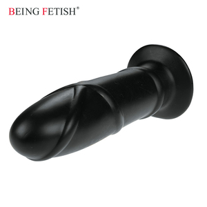 Berenjena consolador, consolador negro, pene vibrante consolador para las mujeres Anal Plug - Product Image 2