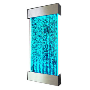 Mur à bulles d'eau en acrylique mural avec lumière LED colorée pour la décoration murale - Product Image 1