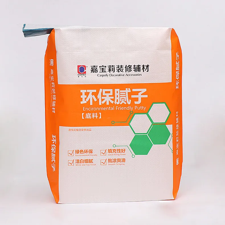 2024 NEW hot sale Strength Plastic Packaging 5 25kg 50kg Pp Woven Valve Cement Bags with opp bopp laminated cements packing bag