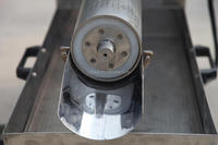 Séparateur automatique de miel/cire d'abeille de presse à vis de capsulages d'acier inoxydable