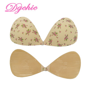 스트랩 없음 레이스 통기성 원활한 패브릭 여성 푸시 업 브라 트라이엄프 브라 - Product Image 1