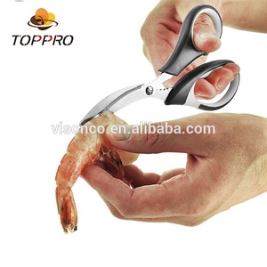 Nhiệm Vụ Nặng Nề Thép Không Gỉ Nhà Bếp Shears Set Laser Kéo Cho Hải Sản Tôm/Cua Thực Phẩm Nhà Bếp Chất Lượng Tốt Nhất Kéo - Product Image 6