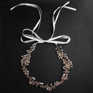 Nuova <span class=keywords><strong>Tiara</strong></span> da Sposa con Strass e Cristalli, Fascia per Capelli da <span class=keywords><strong>Principessa</strong></span> per Matrimonio - Product Image 3