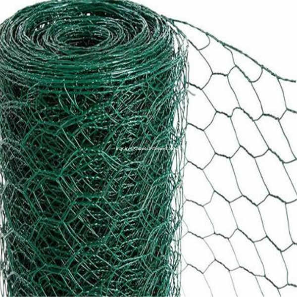cheap 1/2" 3/4 galvanized & pvc coated chicken wire mesh