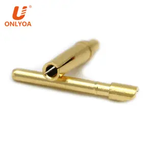 1.5mm terminal pin connector male and female electrical banana plug Brass pin plated gold connector