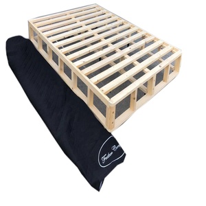 Đồ Nội Thất Phòng Ngủ Khách Sạn Bộ Giường Bằng Gỗ Rắn Với Nệm Giường - Product Image 4