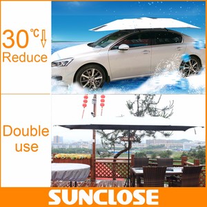 Usine plage parapluie pirnt annonces intelligente extérieure <span class=keywords><strong>garage</strong></span>, voiture parking tentes pour <span class=keywords><strong>vente</strong></span> pour mpv véhicule - Product Image 1