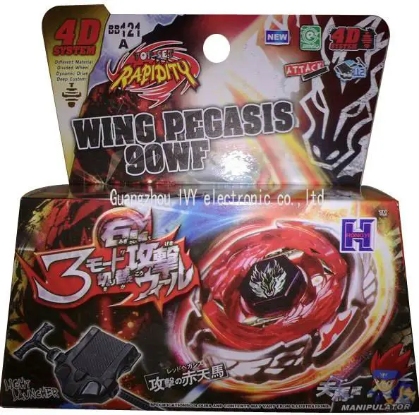 Beyblade çabuklukla bb121a kanadı pegasis 90wf