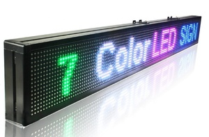 Customized 960mmx160mm Outdoor Programmable Electronic <strong>Led</strong> Sign Outdoor Banner <strong>Display</strong> - Product Image 2