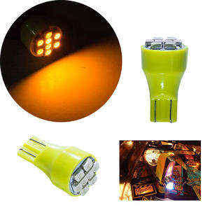เครื่อง PA Pinball #906 T15 LED 8 SMD 3528หลอดไฟ W16W 921 12V ac/DC เกมส์หยอดเหรียญ - Product Image 1