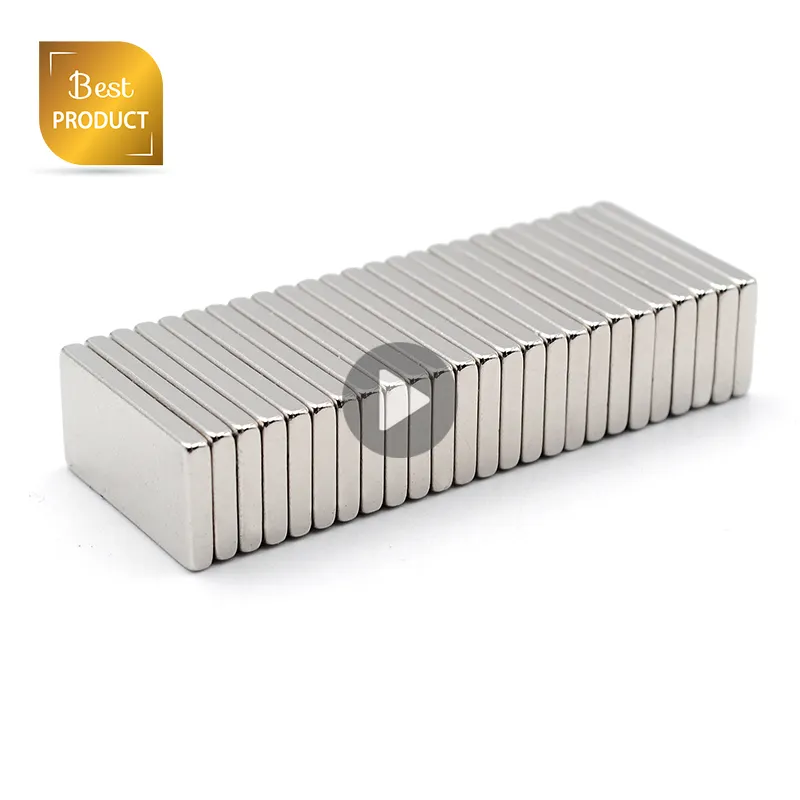 HC02B Trung Quốc Nhà Sản Xuất 1000 2000 3000 5000 Gauss Mạnh Mẽ Bar Tirai N52 Nam Châm Neodymium Levitating