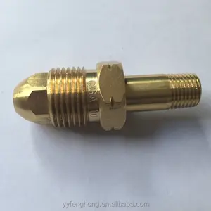 brass Quick Joint cylinder connections hose connections for CGA320