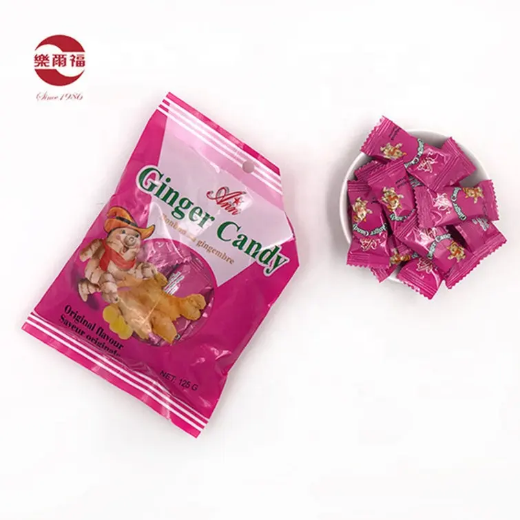 low price wholesale ginger candy hard ginger flavored candy