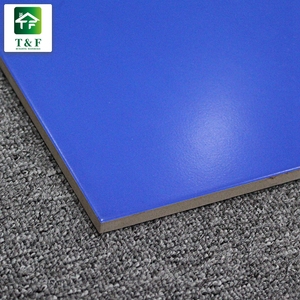 Piastrelle in Ceramica Porcellanata Semi-Lucidate <span class=keywords><strong>Blu</strong></span> Puro 30x30 cm, Piastrelle Smaltate Azzurre 500x500mm - Product Image 3
