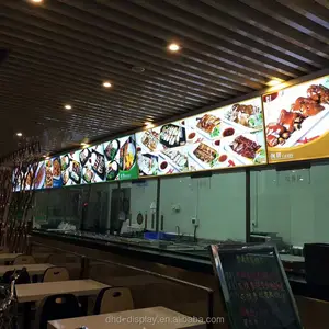 Led Papan Menu Makanan Cepat Restoran Tanda