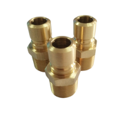 Connecteur de mamelon, tuyau d'arrosage en laiton, 10 pièces, prix d'usine