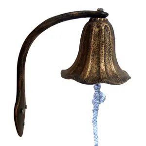 Venta al por mayor de campanas de fundición de hierro para jardín/Escuela, fabricante de campanas de China