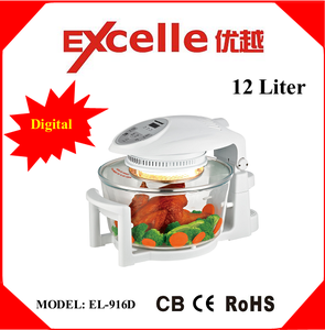 12L eléctrico deluxe digital multi-cocina halógeno horno de convección de aire turbo - Product Image 1