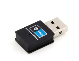 Alta calidad 802.11b/G/N 300Mbps Mini USB adaptador WiFi