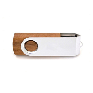 Tốc độ cao 16GB 32GB bằng gỗ xoay <span class=keywords><strong>USB</strong></span> Flash Drive <span class=keywords><strong>USB</strong></span> 2.0 giao diện Cổ Phiếu mới với hộp gỗ - Product Image 2
