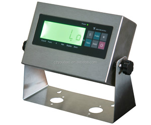 Edelstahl Yaohua <span class=keywords><strong>Xk3190</strong></span> A12ss Wägeanzeige für Plattformwaagen - Product Image 1