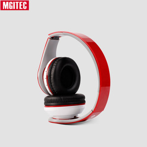 MGITEC headphone berkabel anak-anak, headphone Bluetooth Earphone lipat Volume dalam garis dengan mikrofon nirkabel OEM V5.0 3.5mm Ce - Product Image 3