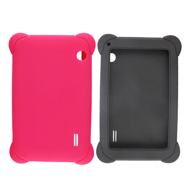 Custom Eco-friendly Slim Cutting Silicone Protective Back Case Cover for 7 Inch Android Tablet