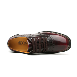 2019 venta directa de fábrica para hombre zapatos de vestir zapatos del elevador - Product Image 3