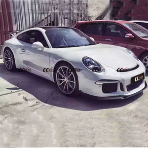 Kit de carrocería <span class=keywords><strong>GT</strong></span> & <span class=keywords><strong>3</strong></span> para Porsche Carrera, parachoques delantero y trasero, faldones laterales y Alerón, excelente ajuste, 911, <span class=keywords><strong>991</strong></span> - Product Image 6