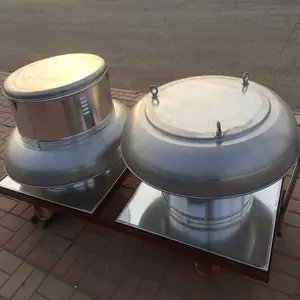 Industriële Chimeny Rvs Aluminium Dak Gemonteerde Uitlaat Fan