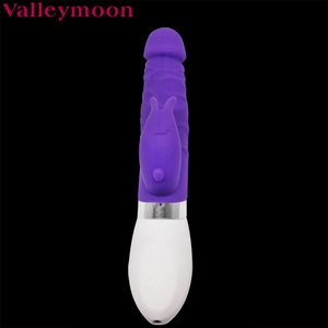 Diseño de Moda grandes consoladores artificiales súper poderoso sexo ola conejo vibrador - Product Image 3