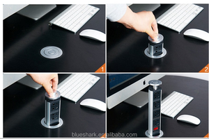 Australian Arbeitsplatte Pull Up Steckdose/Küche Pop-up-buchse Mit 3 Way AU Netzstecker und <span class=keywords><strong>2</strong></span> USB ladung - Product Image 4
