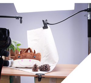 Nhiếp Ảnh Ánh Sáng Đứng Kẹp Đèn Flash <span class=keywords><strong>C</strong></span> Kẹp Mùa Xuân Kẹp Với Flex Arm Cho Backdrop Clip Kích Thướ<span class=keywords><strong>c</strong></span> Nhỏ Phản Xạ Chủ - Product Image 3