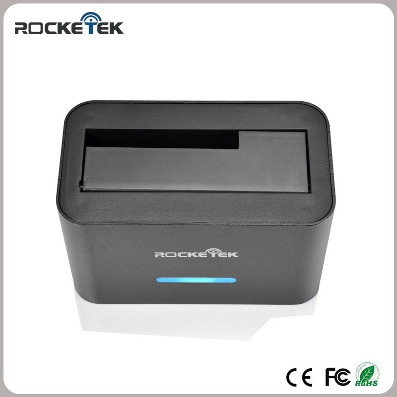 USB3.0 vers SATA Disque Dur 2.5 et 3.5 Pouce en aluminium HDD Station D'accueil pour Disque Dur Duplicateur/Cloner Fonction