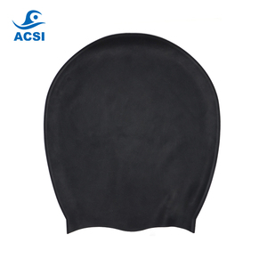 Customized Printing Silicone <strong>Swimming</strong> Cap Swim Cap <strong>Swimming</strong> <strong>Hat</strong> for <strong>Lady</strong> Long Hair - Product Image 2