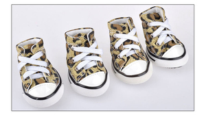 Dog cat canvas shoes dog boots shoes Safety - Product Image 5