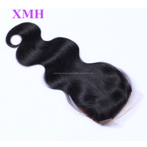 Alibaba Barato Lace Closure Onda Del Cuerpo Pelo Virginal Brasileño Pieza de Cierre - Product Image 3