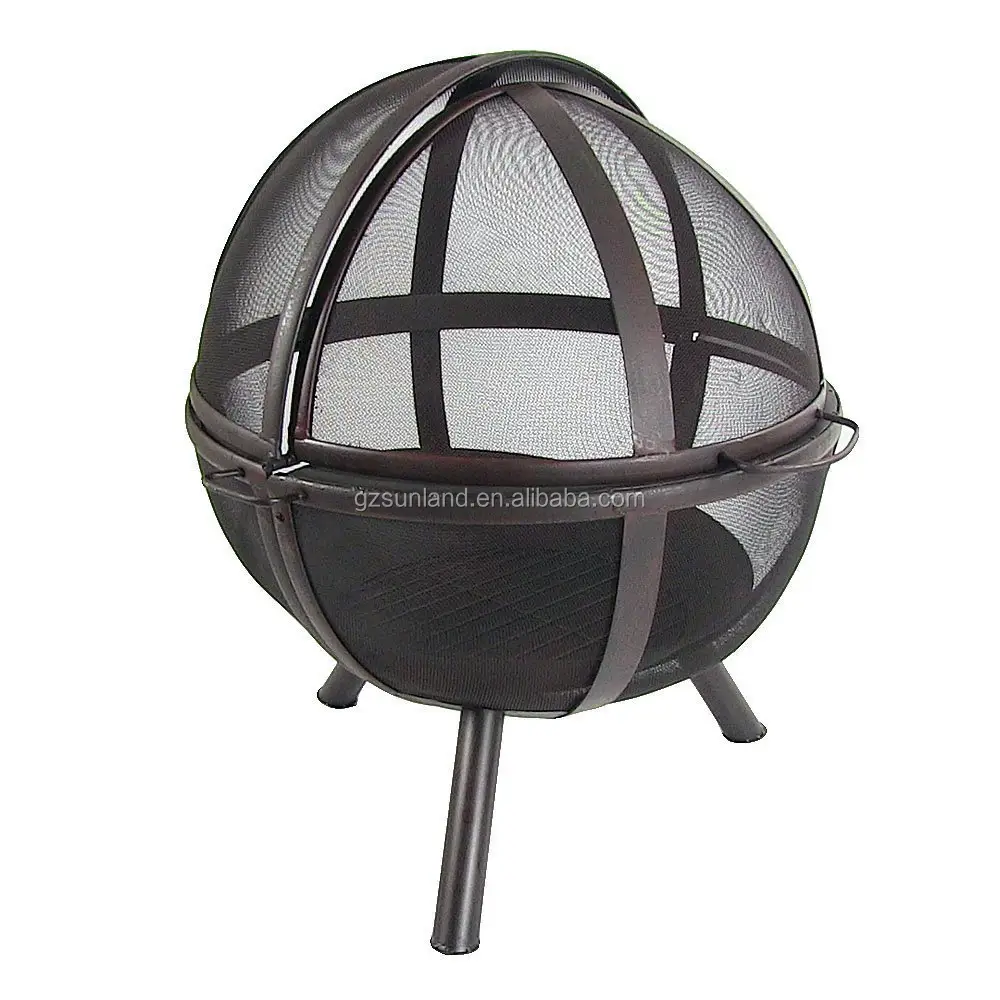 Ball Fire Pit Sphere Outdoor Fireplace