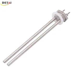 Hot bán 200W 12V DC Điện hình ống ngâm nóng để sưởi ấm chất lỏng tấm pin mặt trời