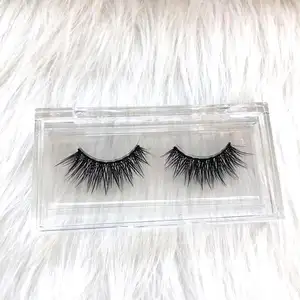 Clear eyelashes plastic box Maynice lashes custom packaging maynice paper delicate hand made packaging with logo